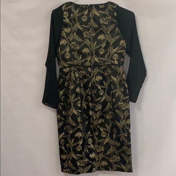 NWT TALBOTS SHEER LONG SLEEVE DRESS SIZE 4 - Picture 6 of 11